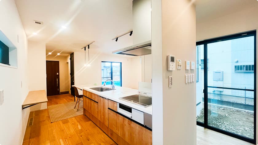 ストレスフリーな家事動線