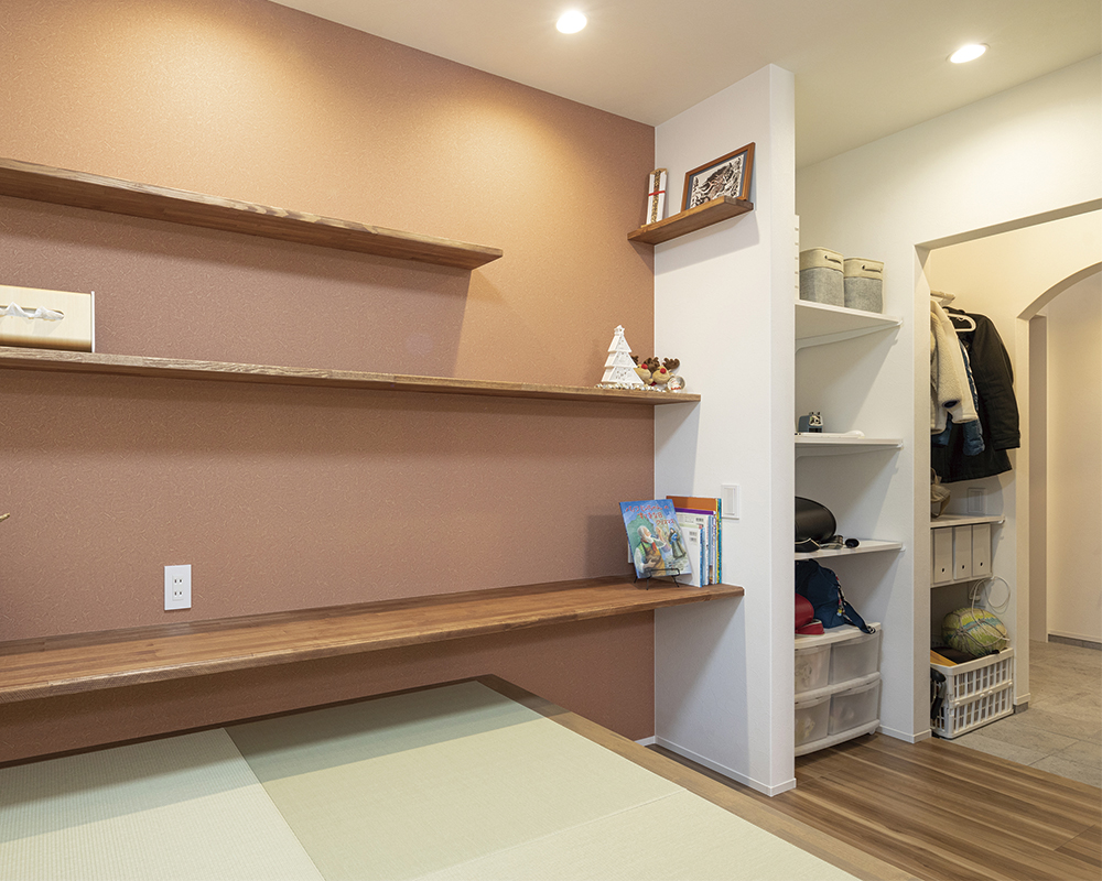 使いやすい回遊動線や全館空調で、家族が心地よく暮らせる家