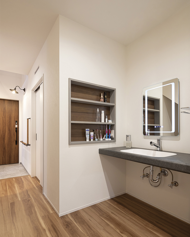 使いやすい回遊動線や全館空調で、家族が心地よく暮らせる家