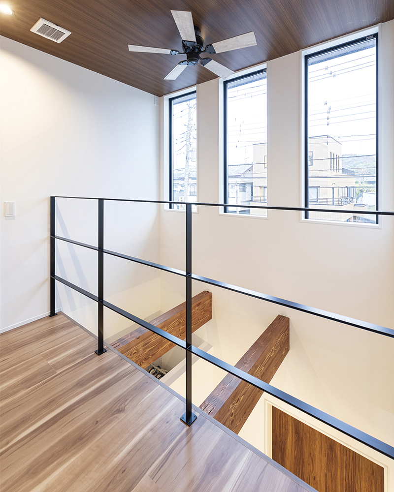 使いやすい回遊動線や全館空調で、家族が心地よく暮らせる家