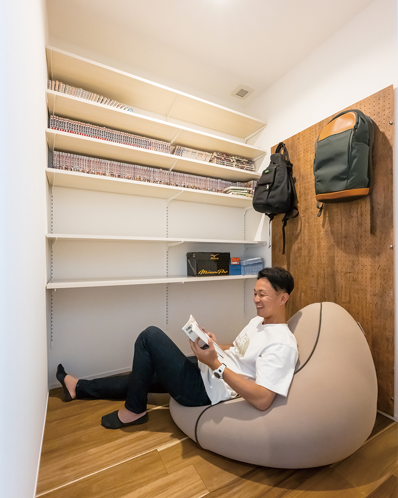 ウッドデッキで念願のドッグラン！外との繋がりが心地よい家