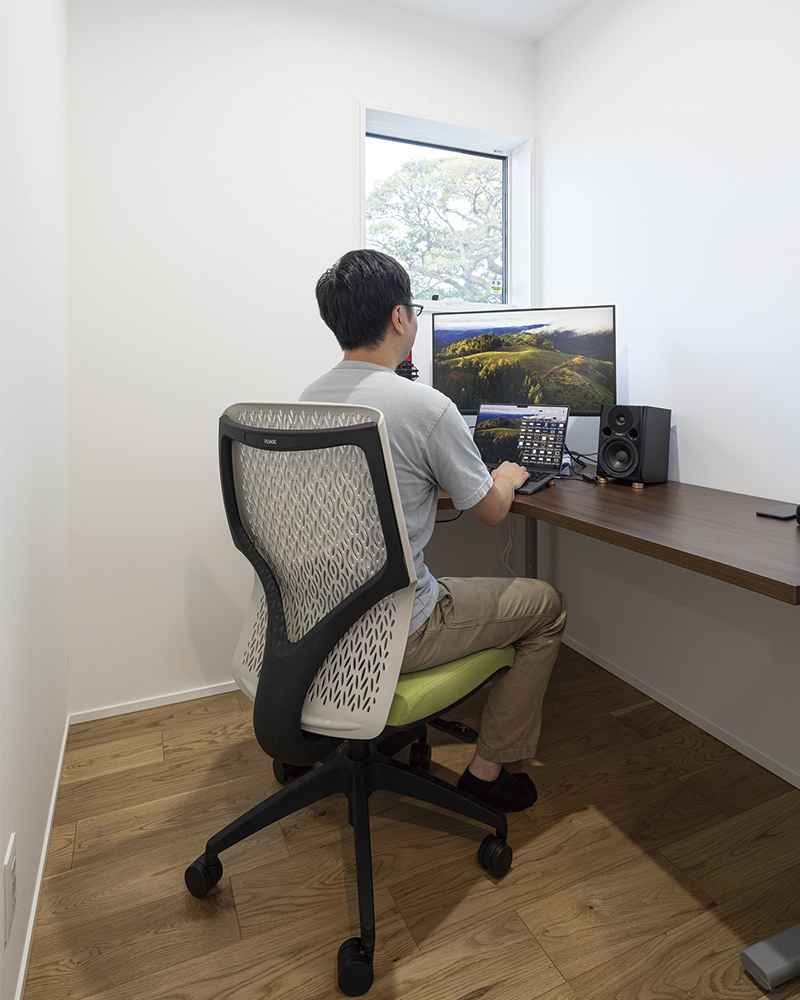 全館空調搭載！吹抜けと家事楽L字・8の字動線が大活躍する愛犬と暮らすキャノピー型ガレージハウス