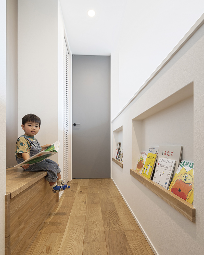 全館空調搭載！吹抜けと家事楽L字・8の字動線が大活躍する愛犬と暮らすキャノピー型ガレージハウス