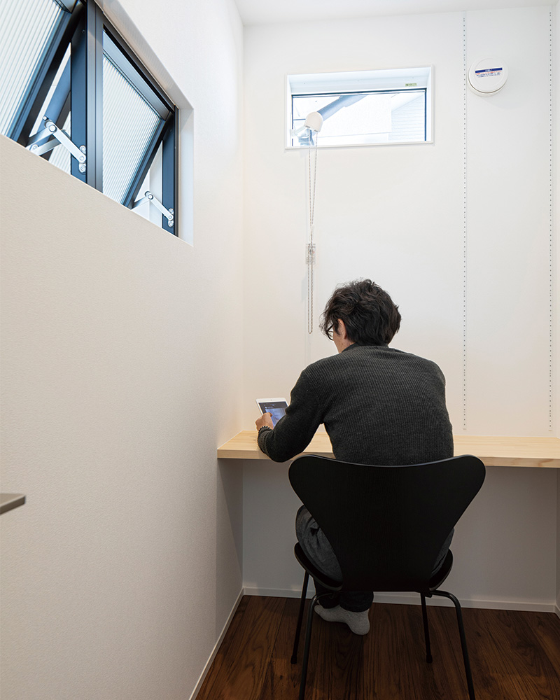 生活の快適さと「光庭」がもたらす、豊かな空間広がる和テイストな家