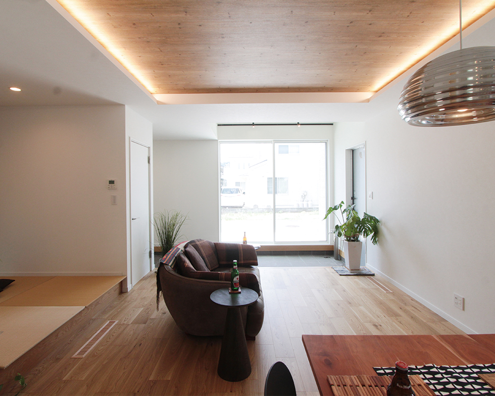 全館空調搭載×家事楽!家族をENJOYする土間ハウス