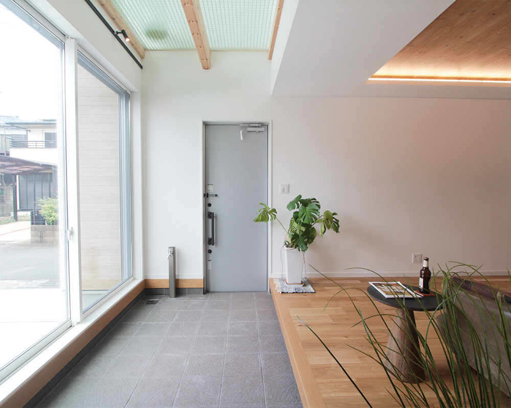 全館空調搭載×家事楽!家族をENJOYする土間ハウス