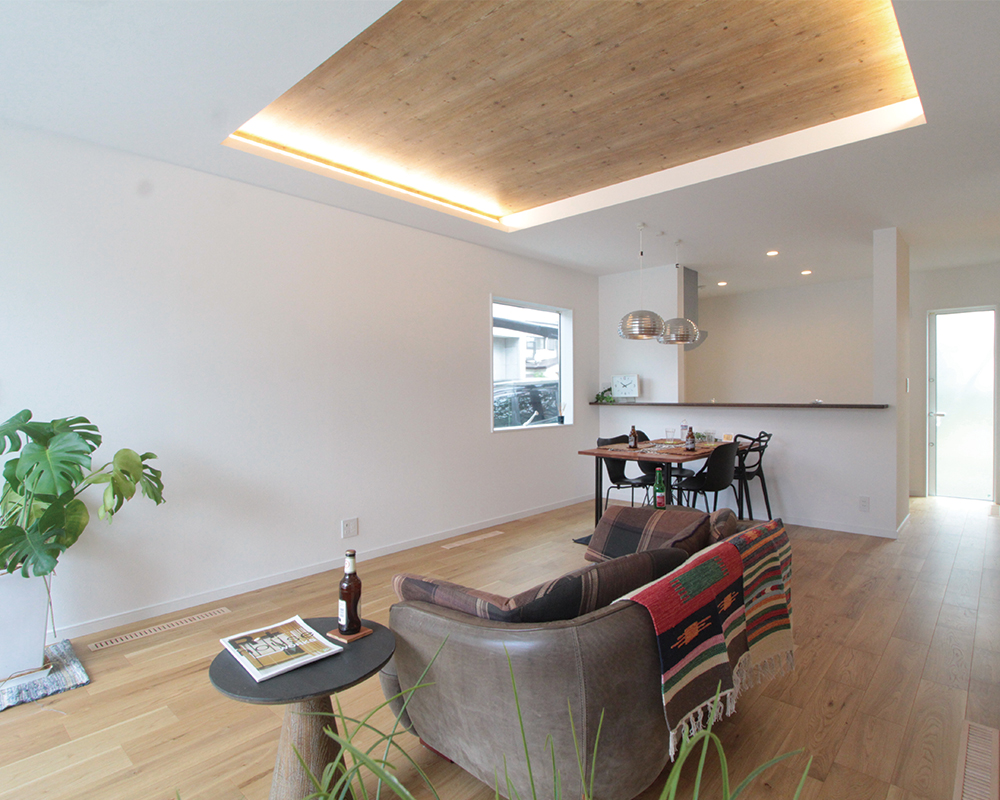 全館空調搭載×家事楽!家族をENJOYする土間ハウス