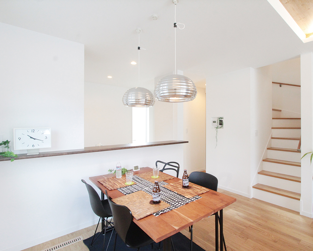 全館空調搭載×家事楽!家族をENJOYする土間ハウス