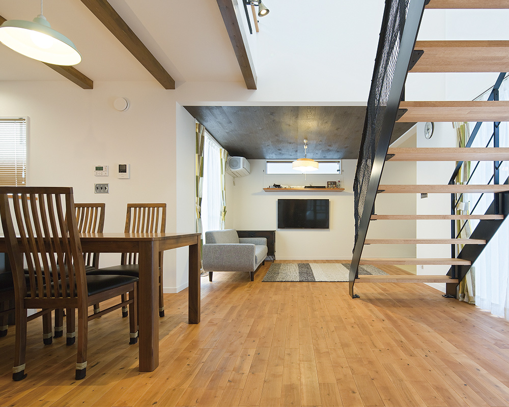 開放感が心くすぐる理想凝縮した家