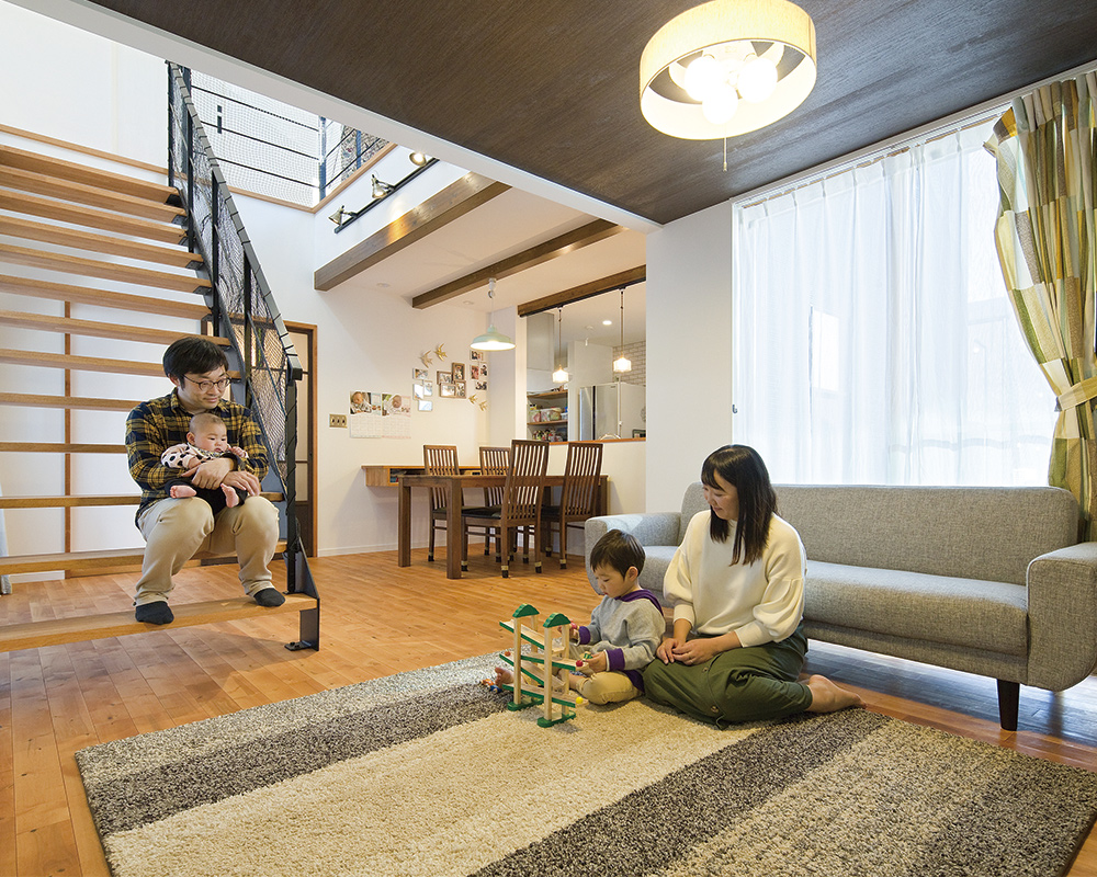 開放感が心くすぐる理想凝縮した家