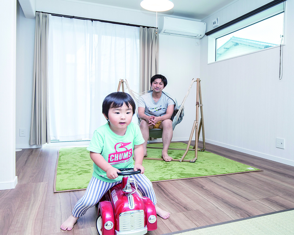 光注ぐ開放感溢れるナチュラル格好イイ家