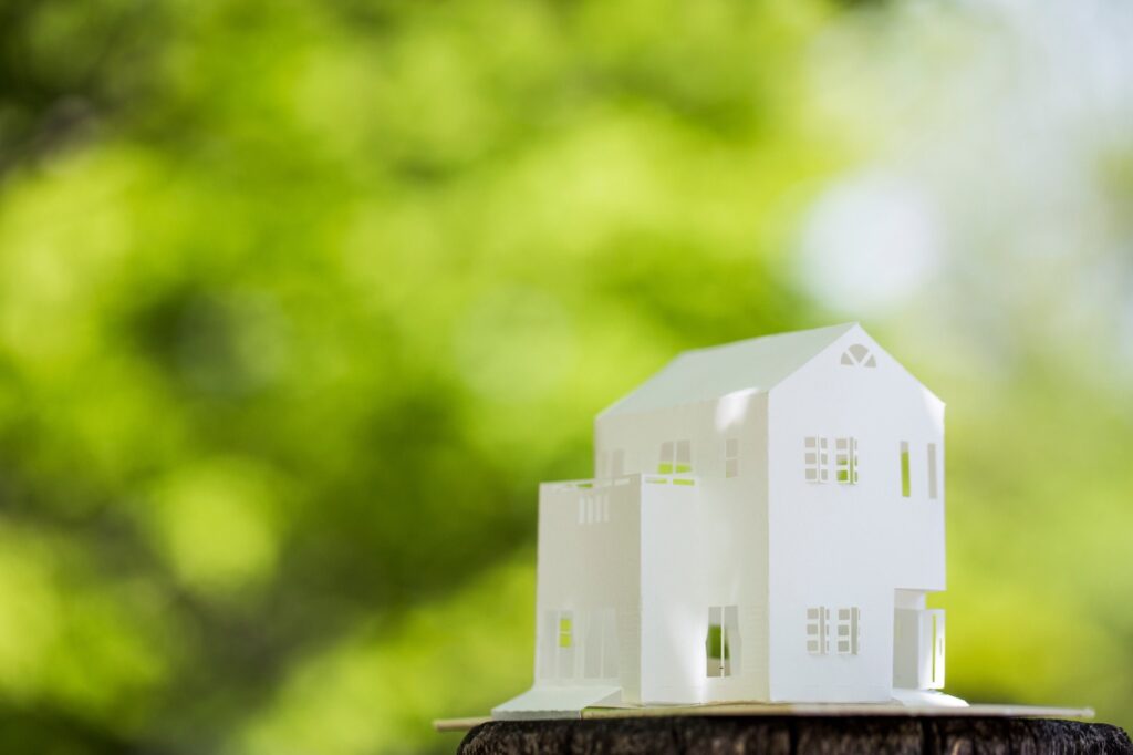 エコなパッシブデザイン住宅のイメージ