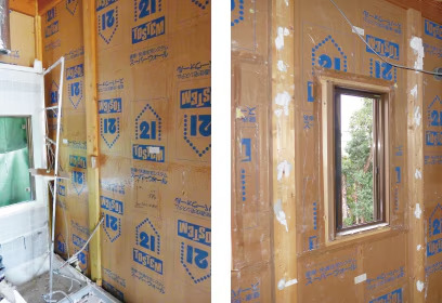 浴室や窓回りに使われていたSWパネル