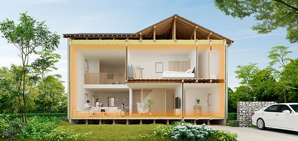 まるごと断熱リフォームのイメージ