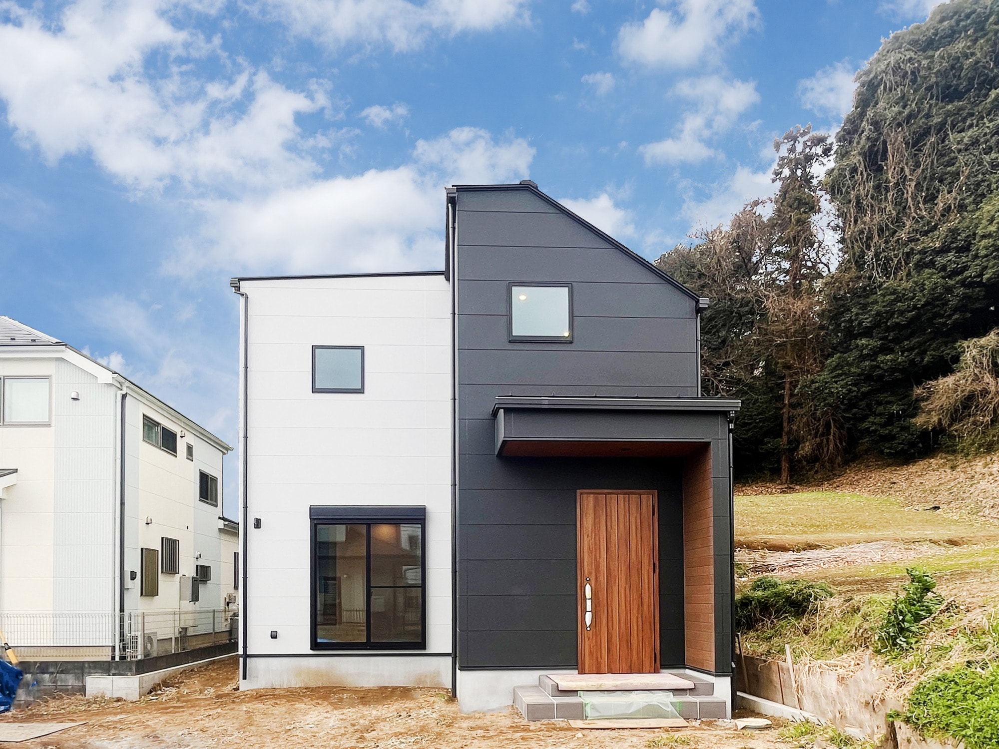 サラホームの町田市金井のモデルハウス外観